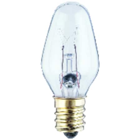 Westinghouse Westinghouse 7 W C7 Specialty Incandescent Bulb E12 (Candelabra) White 2 pk 03791
